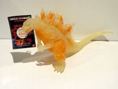ゴジラ 2000 劇場限定 ソフビ フィギュア クリアオレンジ ラメ 特撮
