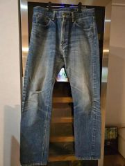 キャリー 24AW 美品 ヴィンテージ加工 セルビッチ 耳付き デニム 