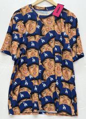 大谷翔平 エンゼルス フェイスTシャツ XL - メルカリ