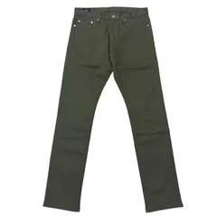 【一点物】SHIPS シップス メンズ パンツ デニムパンツ グリーン 日本製 32サイズ J8のサムネイル