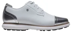 フットジョイ レディース シューズ スニーカー FootJoy Womens Traditionspikeless Golf Shoes WhitePlatinum ホワイトのサムネイル