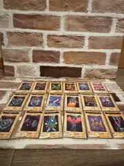 【当時物】遊戯王 バンダイ版 まとめ売り 18枚 枠ズレ エラーカード有 レア多数　遊戯王