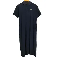 ラコステ LACOSTE フロントロゴ ポロロングワンピース  レディース JPN：38 のサムネイル