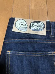 CHEAP MONDAY スキニーデニム ダークブルー　W31 Ｌ34のサムネイル