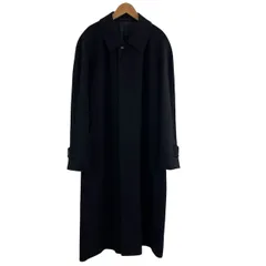 エルメネジルドゼニア Ermenegildo Zegna カシミヤ100% カシミヤコート ロングコート ブラック 黒 L メンズのサムネイル