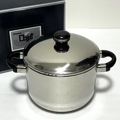 【Miyaco Objet】宮崎製作所 オブジェ シチューポット22cm ステンレス両手鍋 5.4Lのサムネイル