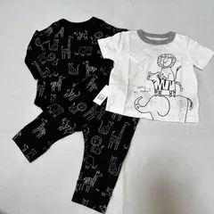 新品　60サイズ　ベビーギャップ　3点　セット Tシャツ　パンツ　ロンパースのサムネイル