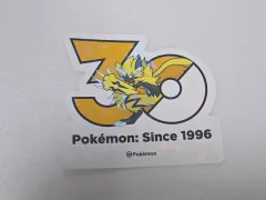ポケットモンスター 聖水 30周年 ロゴ ステッカー ゼラオラのサムネイル