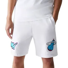 ニューエラ メンズ ボトムス ハーフパンツ・ショーツ ショートパンツ New Eradult 202425 City Edition Vice Miami Heat White Basketballのサムネイル