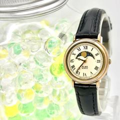 SEIKO ALBA ムーンフェイズ V806-0060 スモセコ 稼働品 希少 デッド