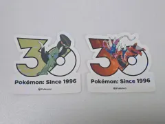 ポケットモンスター 聖水 30周年 ロゴ ステッカー ウール トゥー月詠 イクト + コライドンのサムネイル