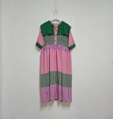 KAREN MILLEN フローラル柄 シフォンワンピース Vネック UK8 - メルカリ
