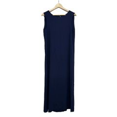 Thumbnail of MARTIN MARGIELA(マルタンマルジェラ) ワンピース サイズ42 L レディース美品  - ダークネイビー ロング/ノースリーブ