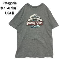 Patagonia  パタゴニア  ホノルル 北斎 Tシャツ M  USA製のサムネイル