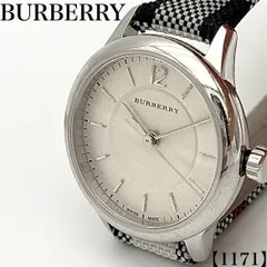 稼働品 Working item バーバリー BURBERRY 腕時計 レディース Ladies クォーツ Quartz BU10200 クラシックラウンド ホースフェリーチェック アナログ ラウンド 3針 1171のサムネイル