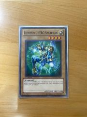 遊戯王 E・HERO スパークマン シークレット 英語版 1st 3枚 絵違い