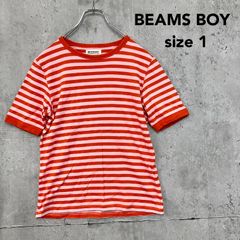 aiko着 BEAMS BOY Healthknit ワッフル ボーダーTシャツ - メルカリ