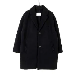 ザラ ZARA コート チェスターコート ドロップショルダー 長袖 7 122cm 黒 ブラック KIDSのサムネイル
