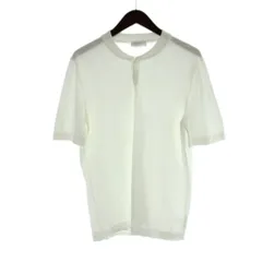 グランサッソ GRAN SASSO Tシャツ カットソー 半袖 ヘンリーネック 白 ホワイト ■GY69 /MQのサムネイル