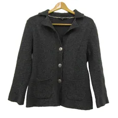 ダックス ニットジャケット アウター カシミヤ混 日本製 レディース 38サイズ グレー DAKS 【中古】のサムネイル