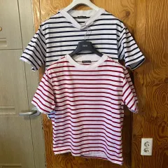 ロロ・ピアーナ 23 S/S リオマジョーレ ストライプ 半袖 Tシャツのサムネイル
