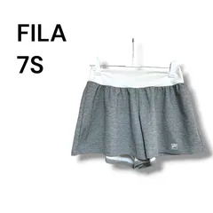 a2969 ⁠FILA フィラ 水陸両用 ショートパンツ 7S グレー キュロット 水着の上にも⁠のサムネイル