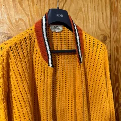 エルメス カシミア混 ジップアップ カーディガン ジャケットのサムネイル