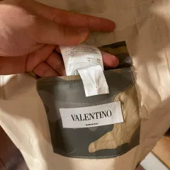 Valentino ヴァレンティノ カモフラージュ コート 出品のサムネイル