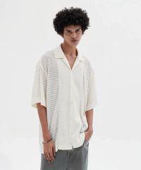 26ss 3 bedwin short sleeve mesh shirt - メルカリ