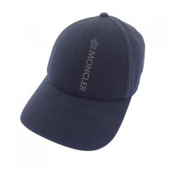 新品】MONCLER ベースボールキャップ ブラック - メルカリ