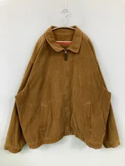 FADED GLORY フェイデッドグローリー ブルゾン 3XL ブラウン コットン コーデュロイ 無地 ミドル丈 フードなし ジップアップ メンズのサムネイル
