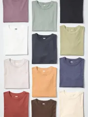L UNIQLO U クルーネックTシャツ グレーのサムネイル
