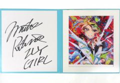 直筆サイン入り・入手困難 Mika Pikazo ILY GIRL Mika Pikazo個展『ILY GIRL』サイン入り色紙/AUTOGRAPH - メルカリ