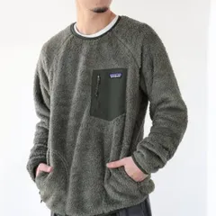パタゴニア　PATAGONIA  M's Los Gatos Fleece Crew メンズ ロス ガトス クルー Mサイズ　フリース 25895 FORGE GREY(FGE) グレーのサムネイル
