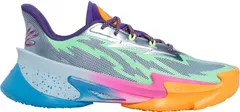 アンダーアーマー メンズ シューズ スニーカー Under Armour Curry Series 7 Basketball Shoes BlueOrange ブルーのサムネイル