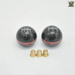カーボンファイバー製 MUGEN 5/6速マニュアル/球面シフトノブ