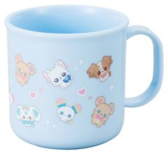 신품 OSK 플라스틱 컵 200ml 쁘띠 쿠아 ~Precure Fairies~ 블루 컵 PCF 일본제 항균 식세기 전자 레인지 C-1