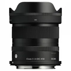 シグマ Contemporary 15mm F1.4 DC キヤノンRFマウント APS-C用 大口径広角単焦点レンズ 085126406721のサムネイル
