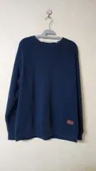 GUESS ネイビ 起毛 スウェット L
