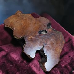 美品】 天然木 玉杢 瘤 花台 脚付き 厚み5.5cm - メルカリ