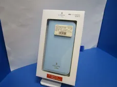 LANVIN en Bleu ランバンオンブルー iPhone 12_iPhone 12 Pro用 手帳型ケース カードポケット有 ブックタイプケース Light Blue ライトブルー au限定のサムネイル