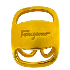 Salvatore Ferragamo フェラガモ ヴァラ スカーフリング ロゴ アクセサリー GP ゴールド 洗練 上質 高級感 エレガント スタイリッシュ 存在感 ファッション アクセントのサムネイル