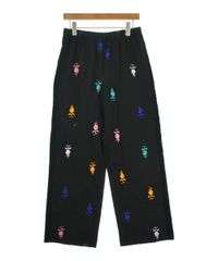 スローブイエナ embroideryメッシュパンツ ブラック - メルカリ