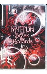 KAT-TUN LIVE Break the Records 初回限定盤 - メルカリ