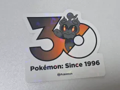 ポケットモンスター 聖水 30周年 ロゴ ステッカー 麻 チュールのサムネイル