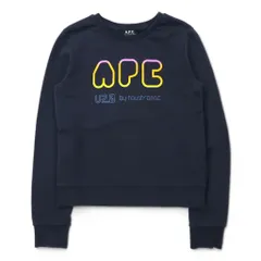 A.P.C. プリント スウェット XS ネイビー コットン V2.0 by touitronicのサムネイル