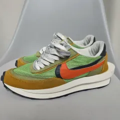 NIKE メンズ sacai LDワッフル グリーン マルチ 260mm