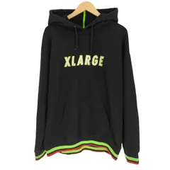 エクストララージ XLARGE フロントロゴ刺繍 プルオーバー パーカー メンズ JPN：XL 