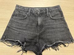 alexanderwangアレキサンダーワンBiteデニムショートパンツ黒26 - メルカリ