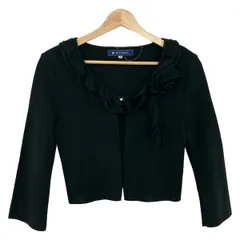M'S GRACY(エムズグレイシー) カーディガン サイズ38 M レディース美品  - 黒 長袖/ビジューのサムネイル